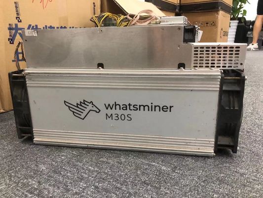Χρησιμοποιημένος ανθρακωρύχος Whatsminer M30s 88T Bitmain Asic Sha256 512MB